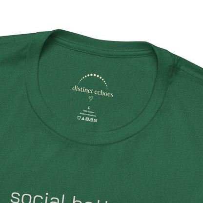 Social Battery Tee – “Social Battery” Low Charge Graphic T‑Shirt
