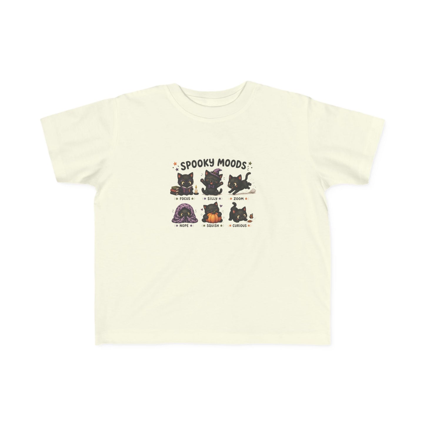 Toddler Tee - Spooky Moods mini Halloween Cats