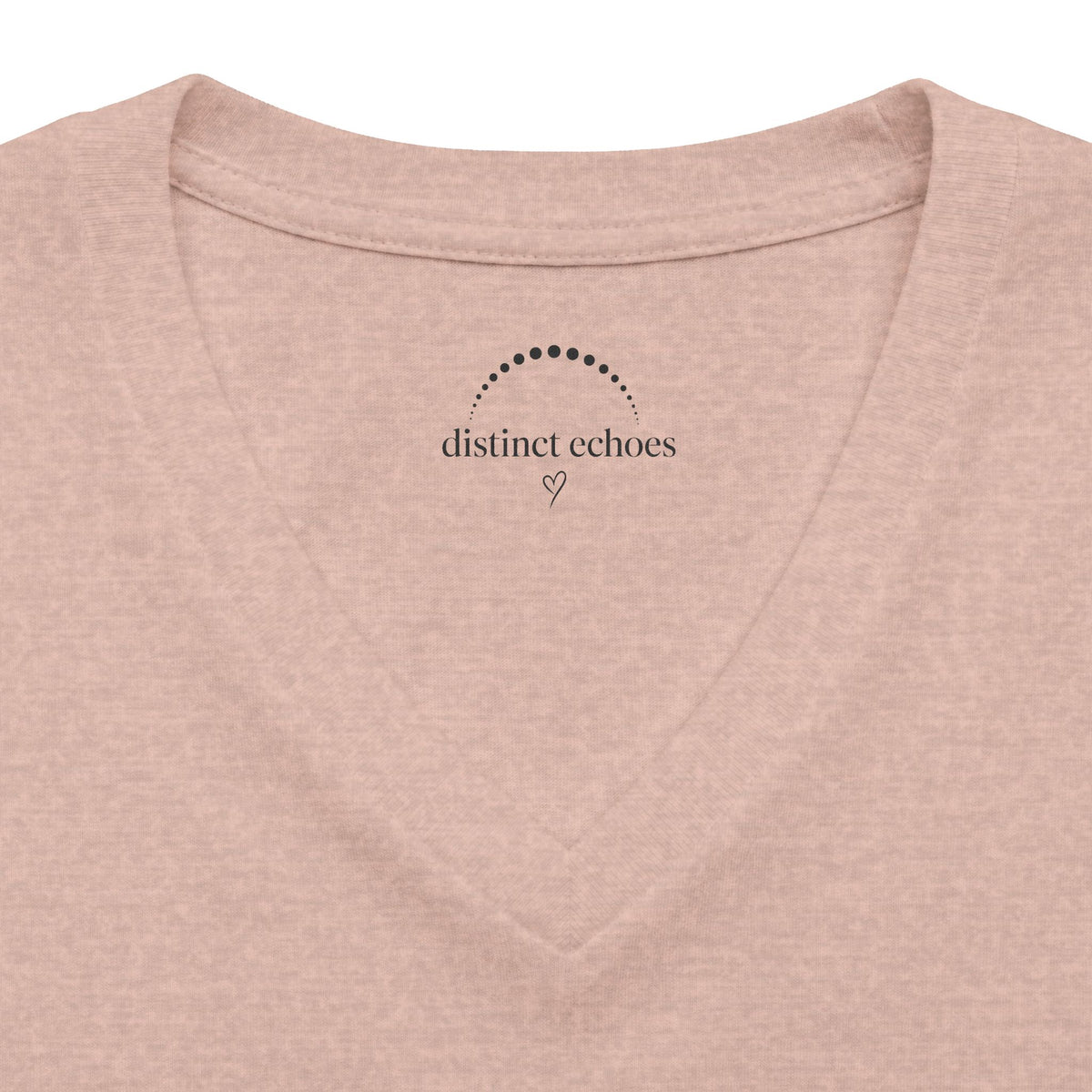 "Fall Is For Everyone"  Faux - Embroidery - Women's V-Neck Tee